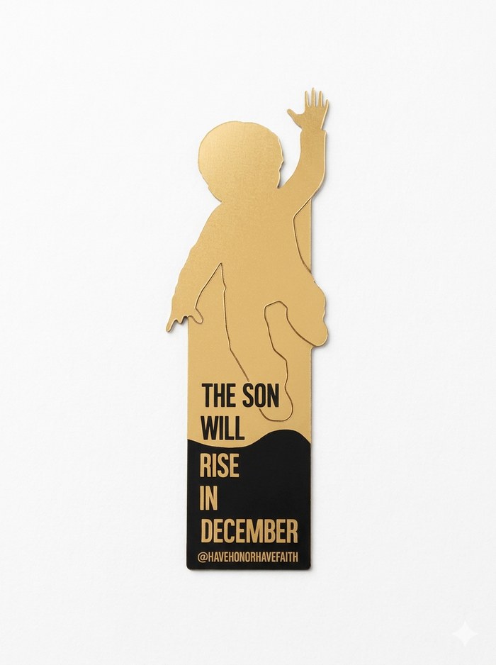 Reminder to Rise bookmark
