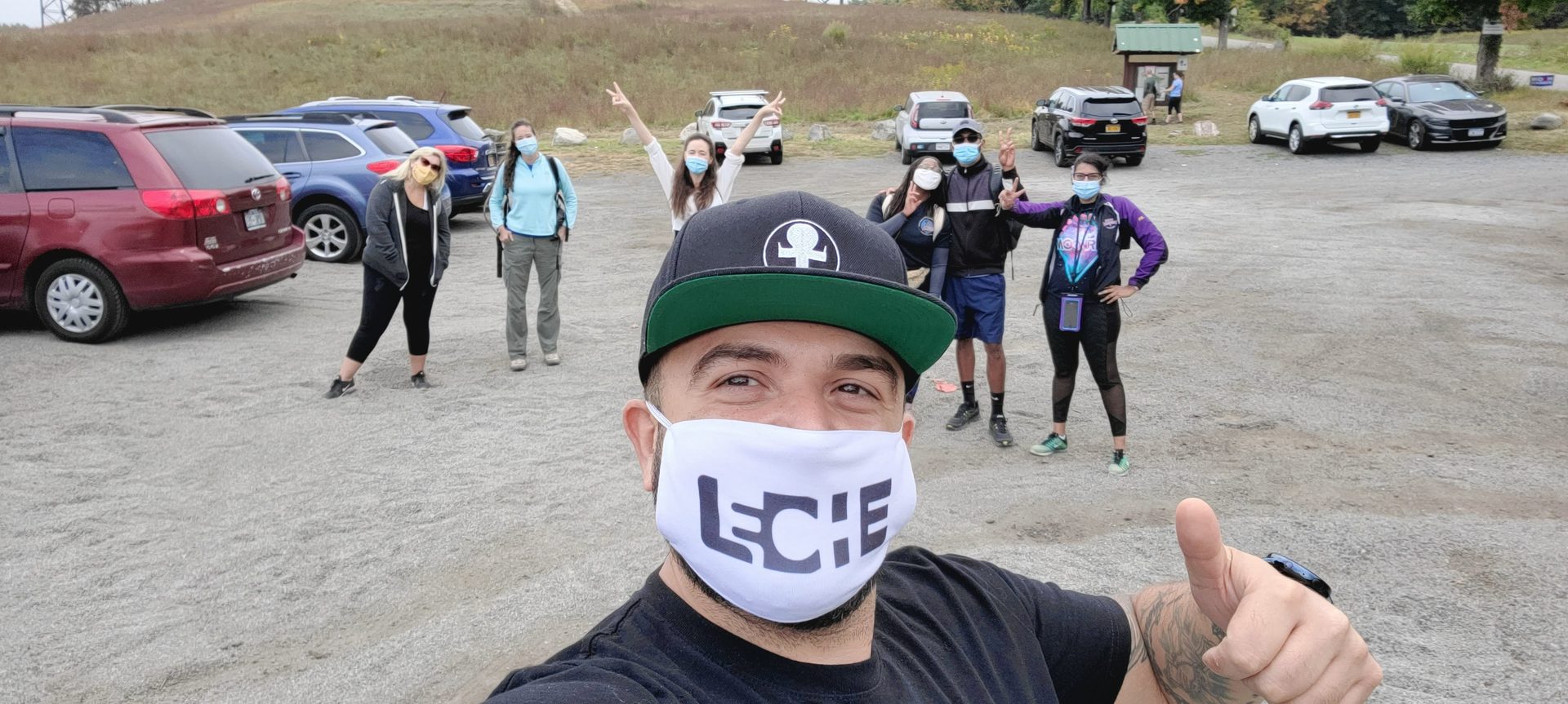 Eddie guiding a breathwork participant